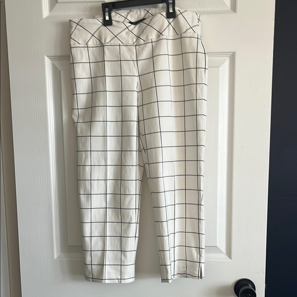 Zac & Rachel Black and White Patterned Pants